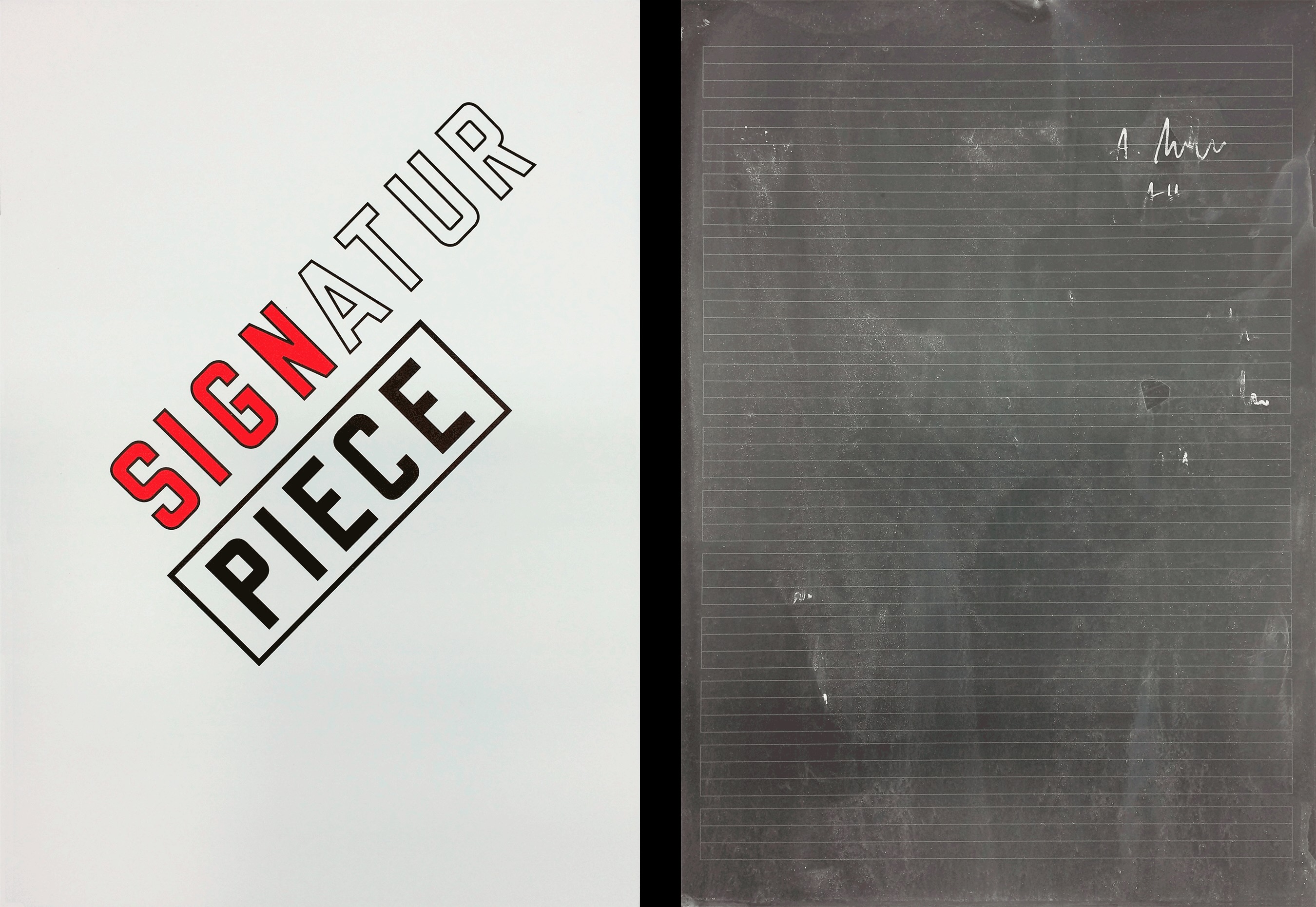 Michael Müller – Signatur